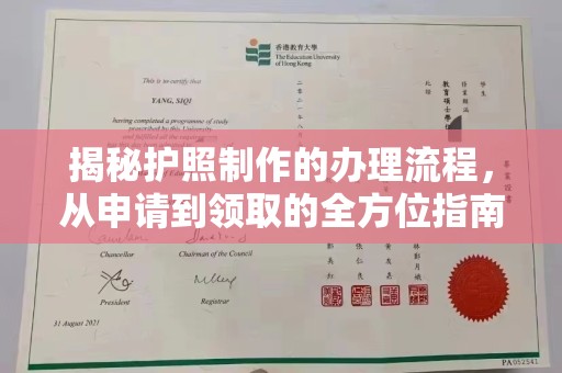 西城揭秘护照制作的办理流程，从申请到领取的全方位指南