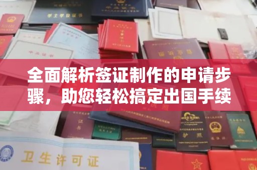 西城全面解析签证制作的申请步骤，助您轻松搞定出国手续