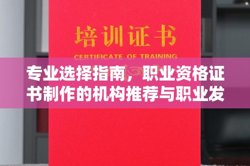西城专业选择指南，职业资格证书制作的机构推荐与职业发展
