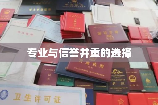 西城专业与信誉并重的选择